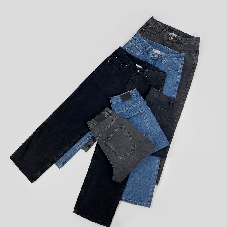 Джинсы SHADOW LOOSE2, серый