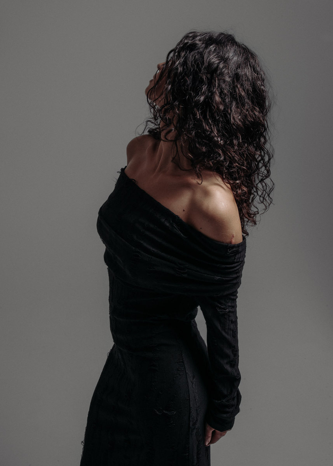 Платье ГРАНЖ черное