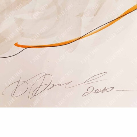 Алексеев Д. Н. Пьеро и Коломбина. Ночь. Серия «Театральная». Бумага, акварель. 2010