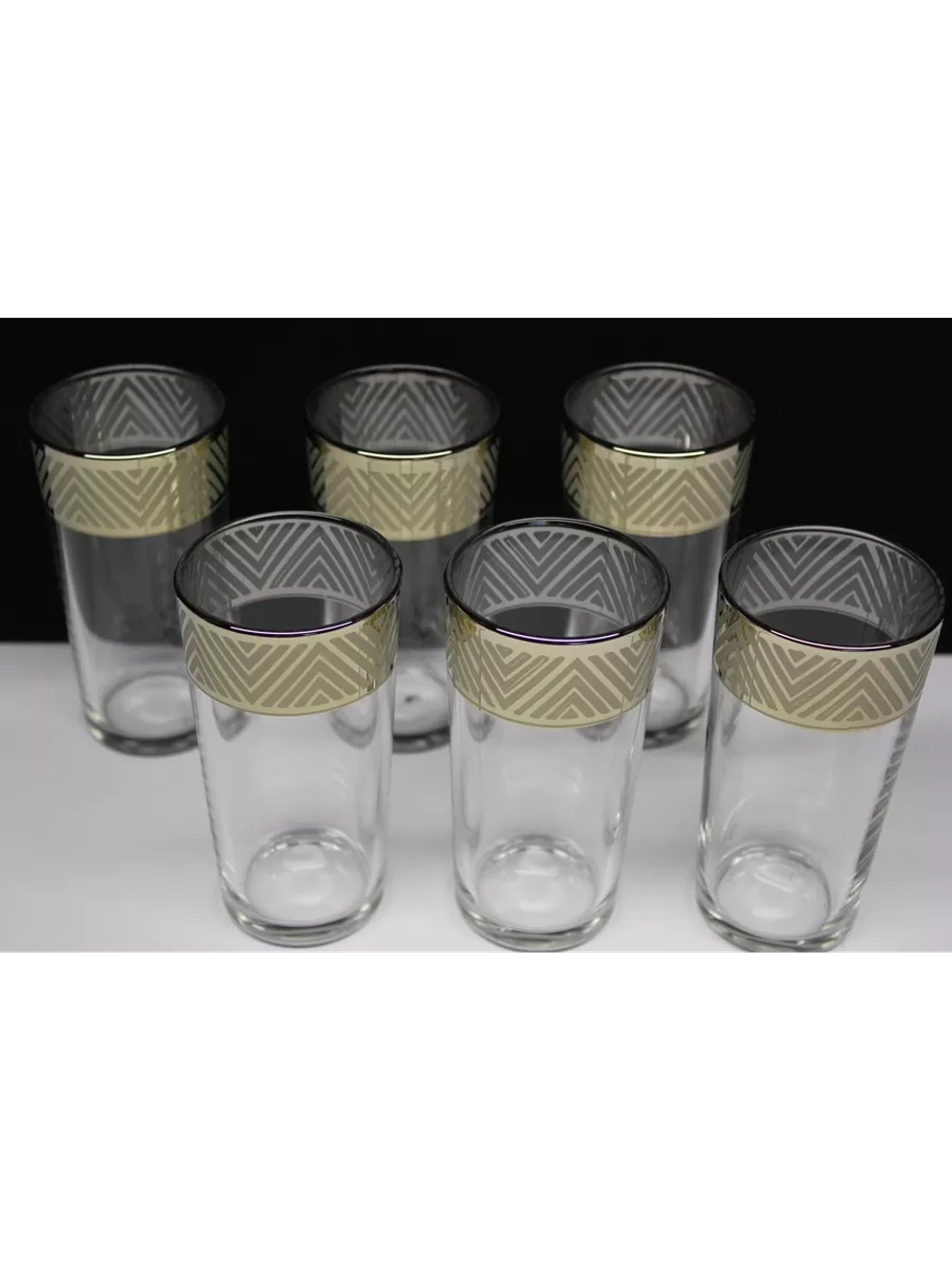 Стакан для напитков сока и воды высокие