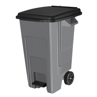Бак для мусора Freestyle с крышкой на колесах 130 л