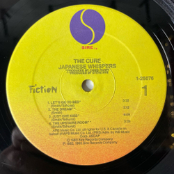Винтажная виниловая пластинка LP The Cure Japanese Whispers (USA 1983)