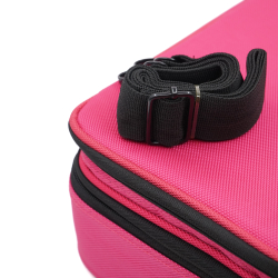 Кейс для мастера средний (35*24*12,5) фуксия