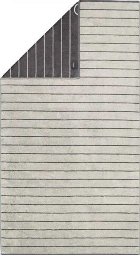 Полотенце 80х150 Cawo 6232 серо-коричневое