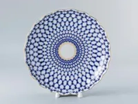 Сухарница Тюльпан Кобальтовая сетка арт. 80.00236.00.1