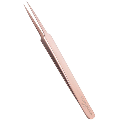 Пинцет прямой А Enigma light (розовое золото)
