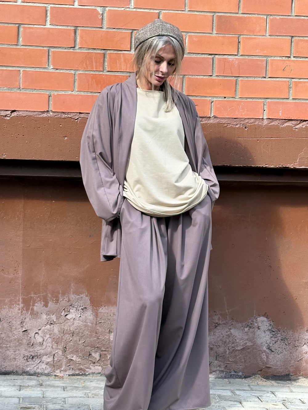 Кимоно /кофейный /костюмная