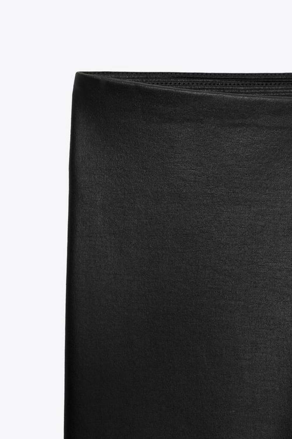 ZARA ЛЕГИНСЫ СО СРЕДНЕЙ ПОСАДКОЙ ПОД КОЖУ, ЧЕРНЫЙ