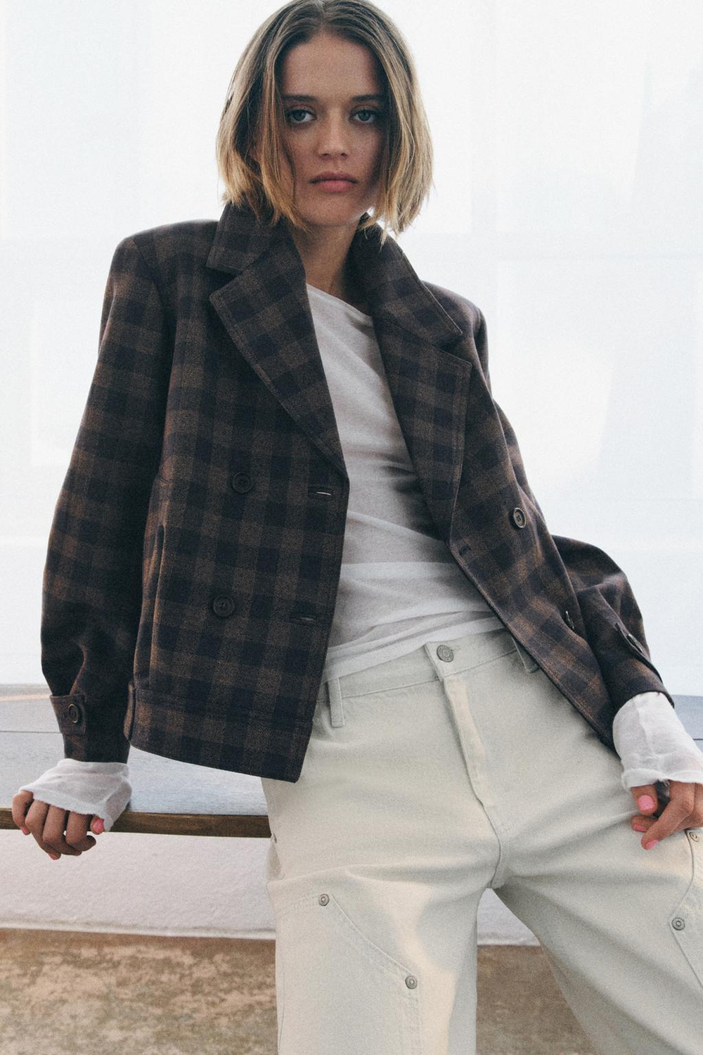 Кружевная куртка KARELI ZW COLLECTION - ZARA