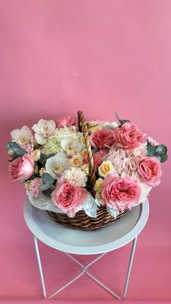 Корзина с цветами #50