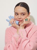 КОЛЬЦО "BASE SHINE LIGHT BLUE"