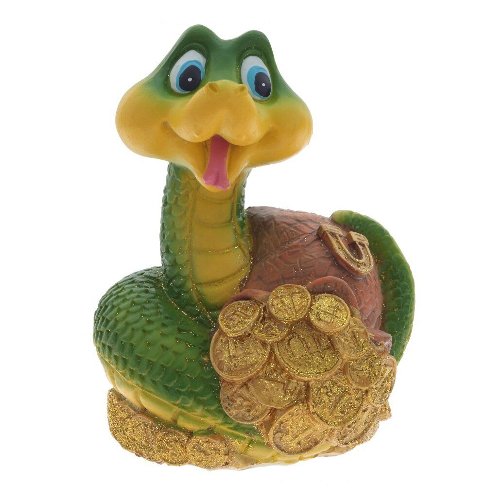 GAEM Копилка "Змея", L7,5 W7 H10 см, 4в.