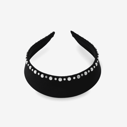 Кокошник с серебристыми клепками