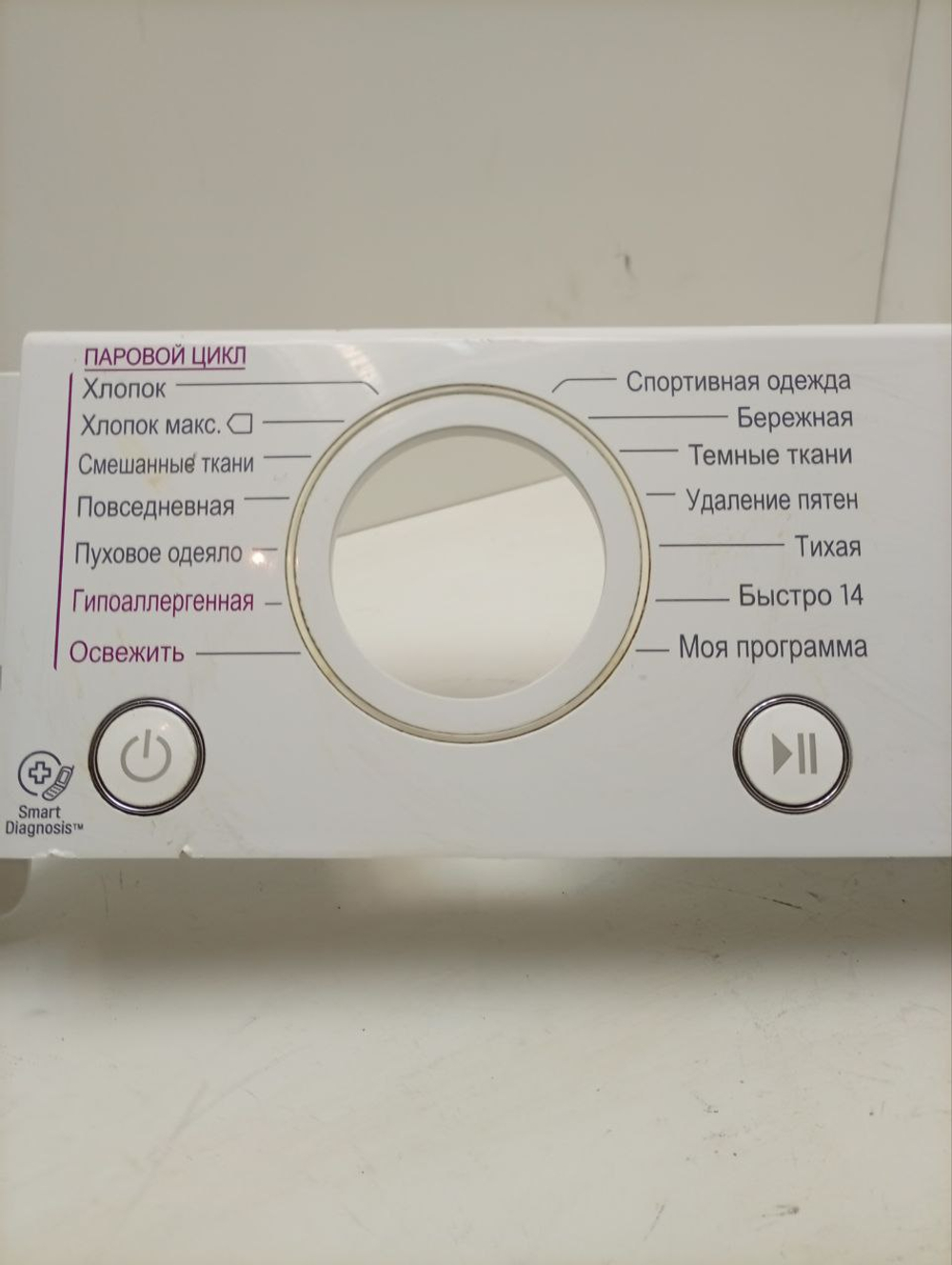 F12U2HCS2 кт15 Передняя панель модуля для стиральной машины LG AGL74333431 б/у