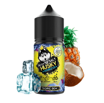 Жидкость HUSKY IMPORT DOUBLE ICE Salt (20MG) 30 ml - Tropic Dew (Пинаколада)