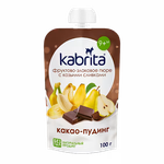 Пюре фруктово-злаковое Kabrita Какао пудинг (с 9 месяцев) 100 г