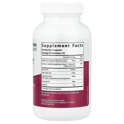 Fairhaven Health, OvaBoost® для женского здоровья, 120 капсул