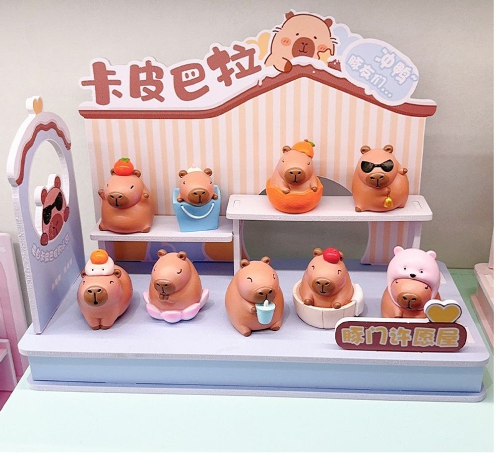 Коллекционные игрушки &quot;Capybara Bath&quot;