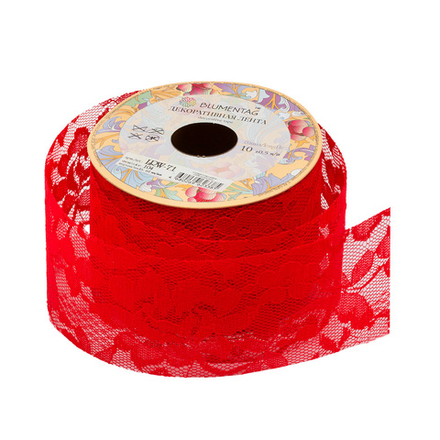 Лента "Blumentag" декор.,  цв.104,  62 мм