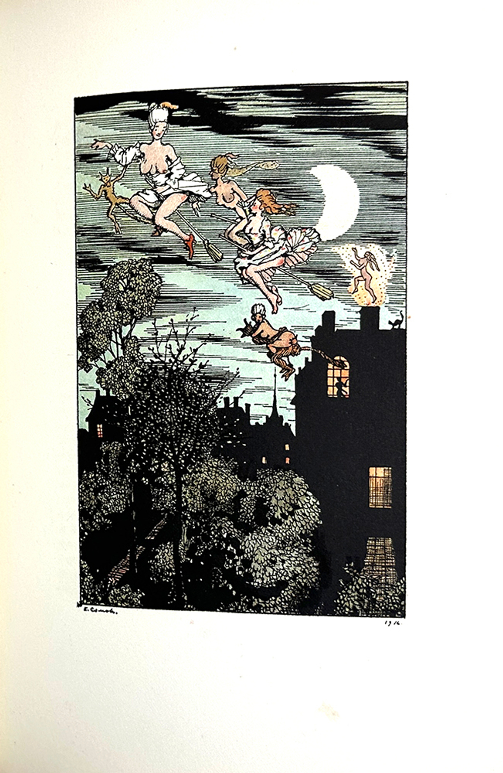 Сомов К.А. Средняя Маркиза. Книга маркизы. Cборник поэзии и прозы. СПб,Голике и Вильборг,1918 г.