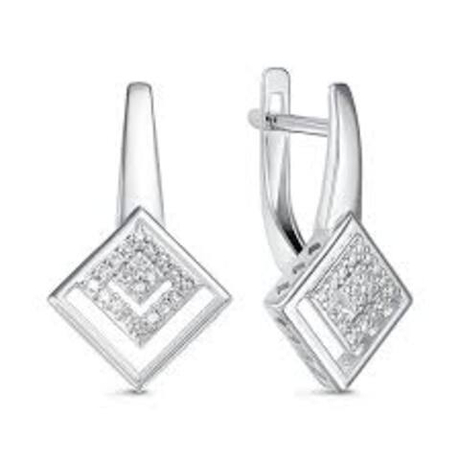 Серьги из золота с бриллиантами