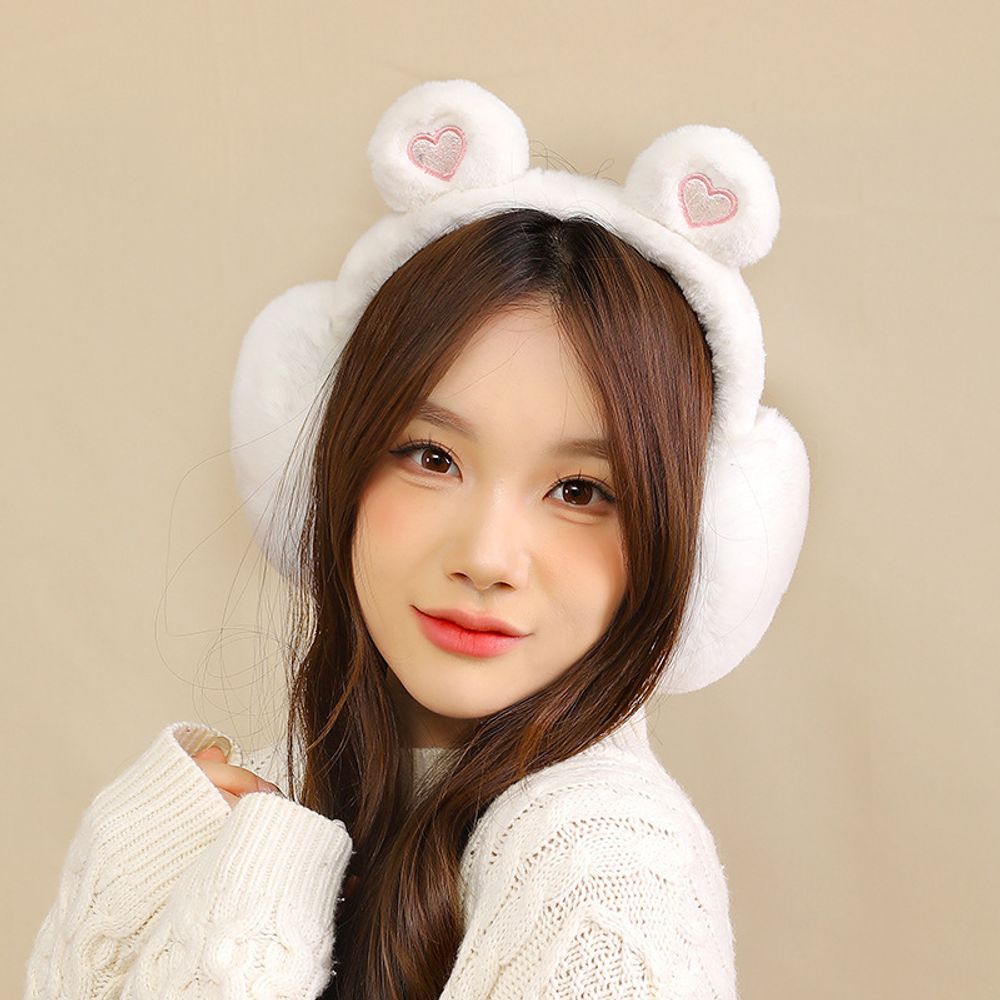 Меховые теплые наушники &quot;Bear&quot;