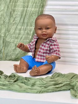 Кукла Manolo Dolls виниловая Obama 45см в пакете (8273)