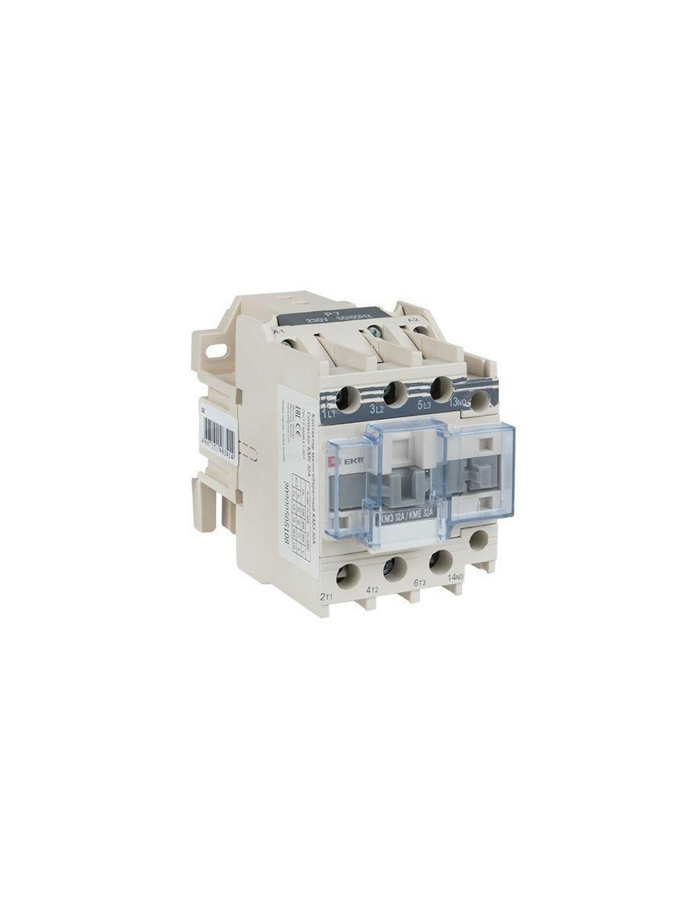 Контактор КМЭ 32А кат. 220В AC 1НО EKF ctr-s-32-220