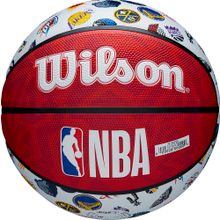 Мяч баск. WILSON NBA All Team, WTB1301XBNBA, р.7, резина, сине-белый