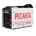 Сварочный аппарат инверт, Ресанта, САИ-250, 7.7 кВт, 250 А, электрод