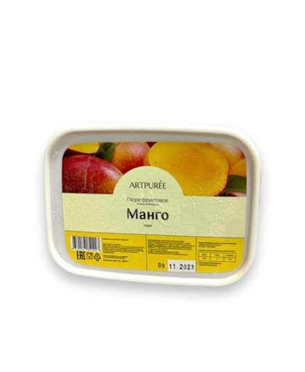 Пюре фруктовое МАНГО 10% сахара, 250гр ARTPUREE