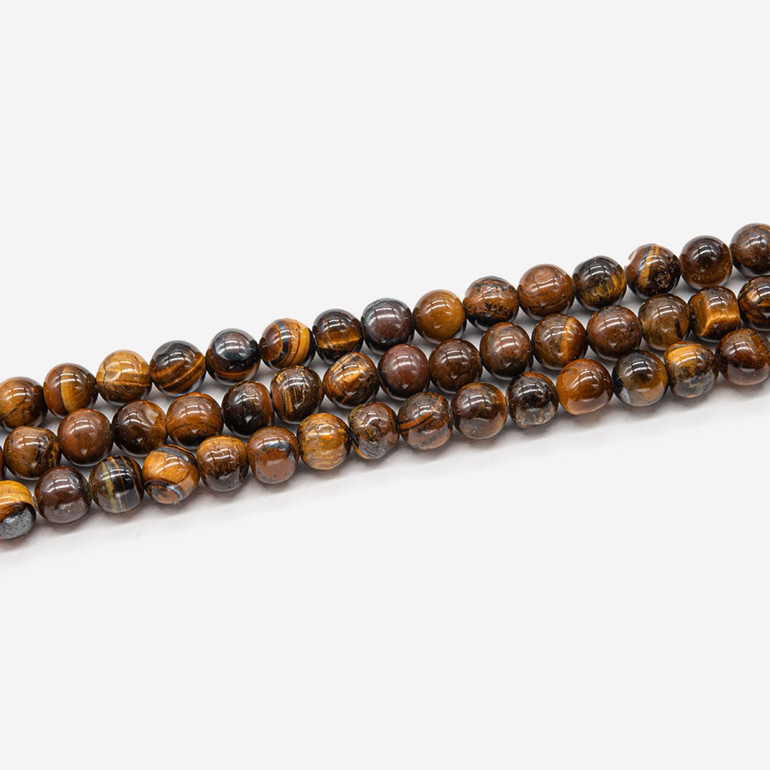 Тигровый глаз натуральный эконом, 4,3мм, шар