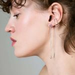 Кафф Catena двойной с цепочкой