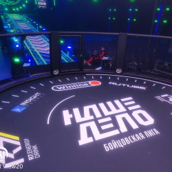 Тканевые покрытия для боксерских рингов и ММА арен