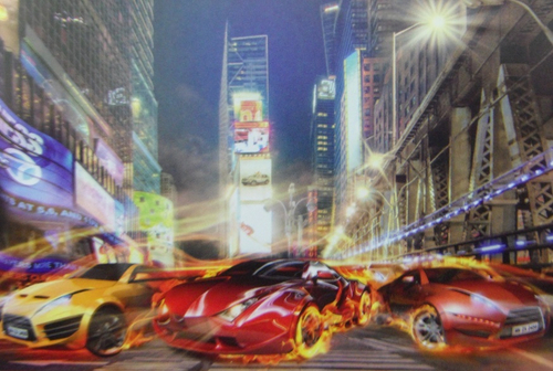 Фотообои Форсаж 194 * 136 см 4 л