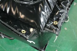 Материал для надувной батутной подушки приземления