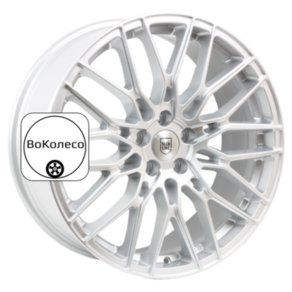 8x19/5x108 ET45 D63,4 901 Silver Tech Line