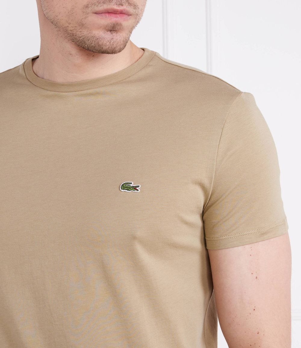 футболка Lacoste - песочный(TH6709)