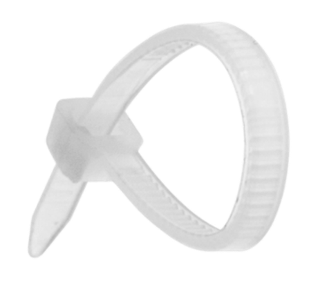 Хомут nylon 100x2.5 мм 100 шт. белый Tantos