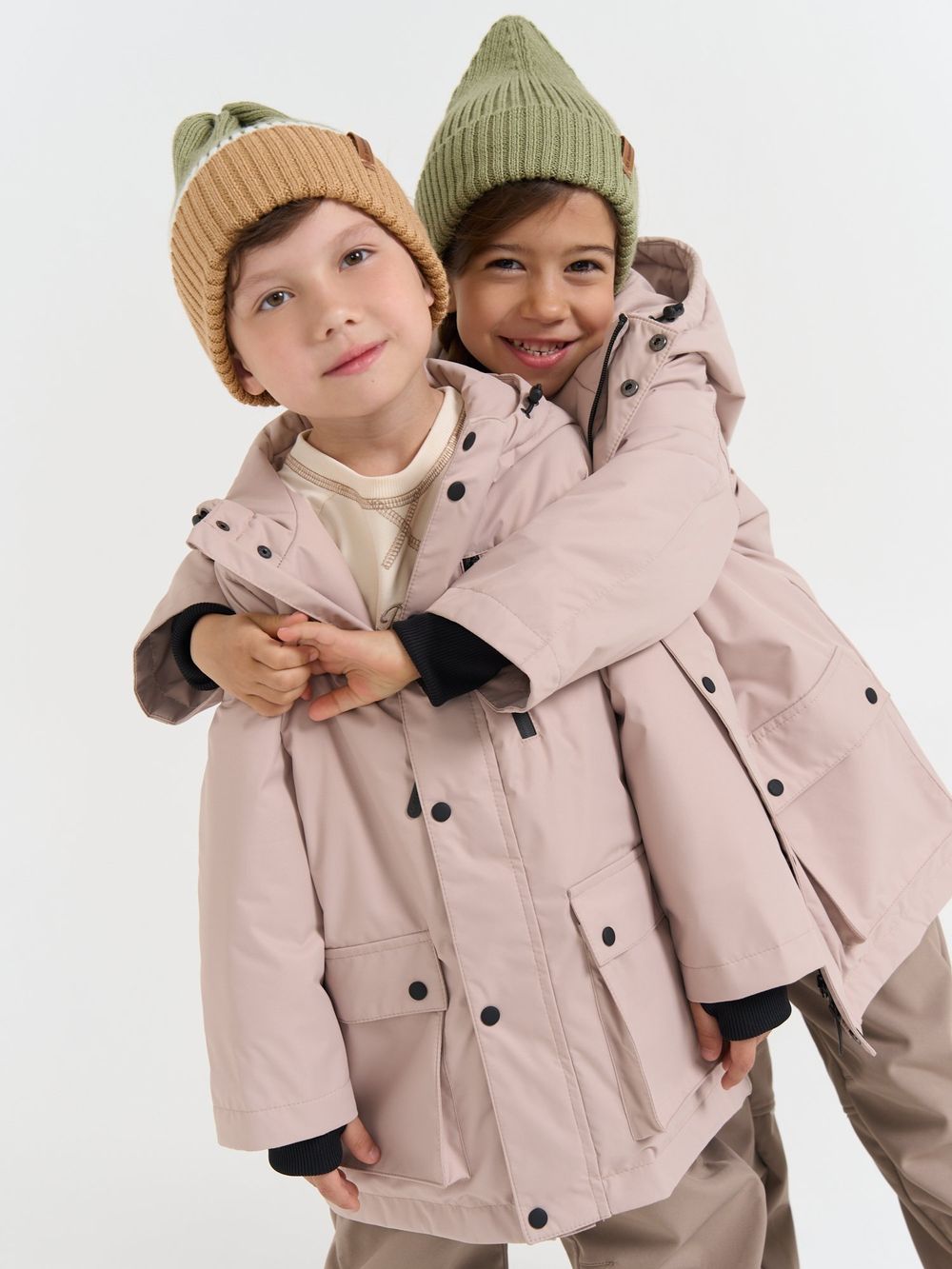 Парка демисезонная "Беж"