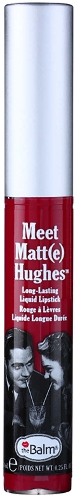 theBalm Meet Matt(e) Hughes Long Lasting Liquid Lipstick - Стойкая жидкая помада, 7,4 ml