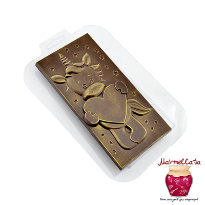 Форма для шоколада МЕЧТАЯ О ЛЮБВИ, пластик