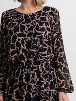 Платье Идиллия (сине-бежевое) П15379-16М LT Collection