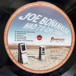 Виниловая пластинка LP Joe Bonamassa Had To Cry Today (Европейский Союз 2012)