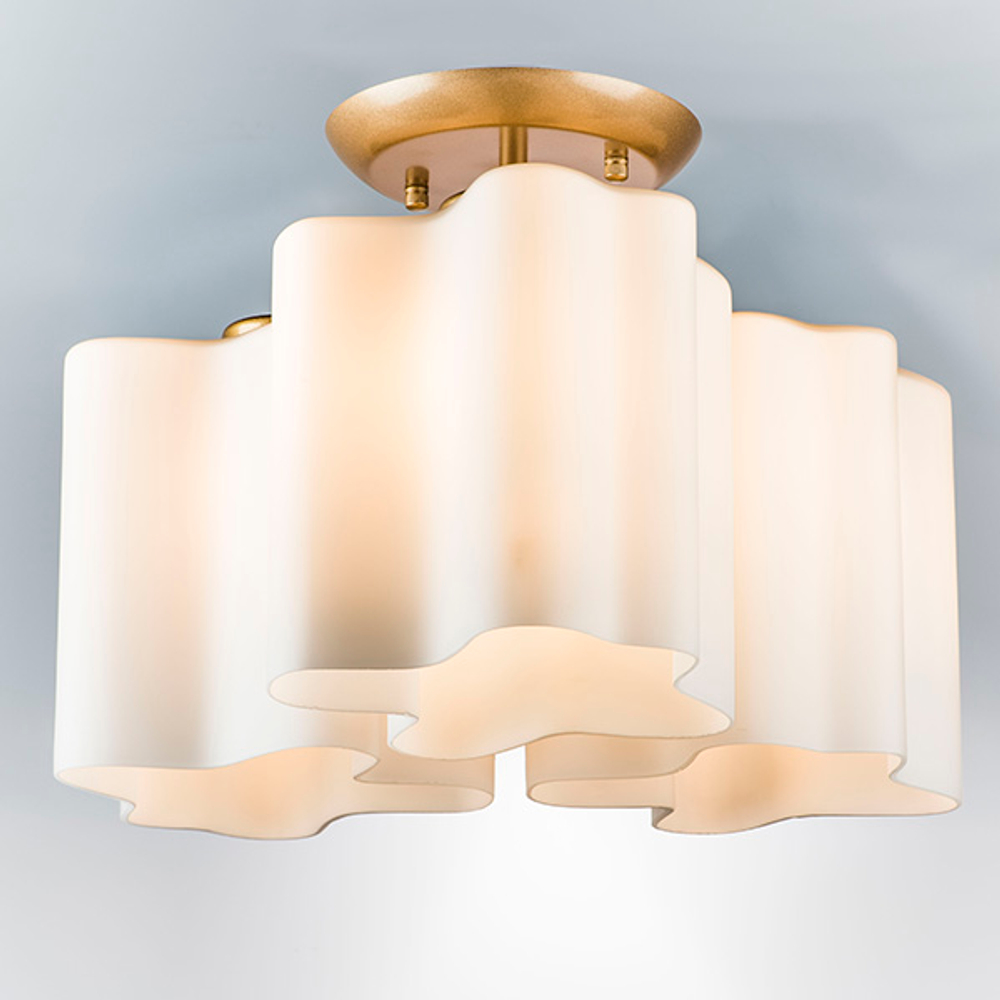 802033 Люстра NUBI 3х40W E27 ШАМПАНЬ/БЕЛЫЙ