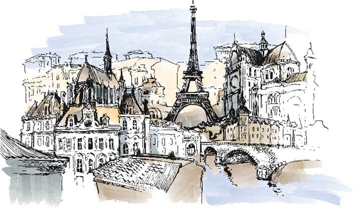 Города 1 №63 Фотообои и Фрески ручной работы