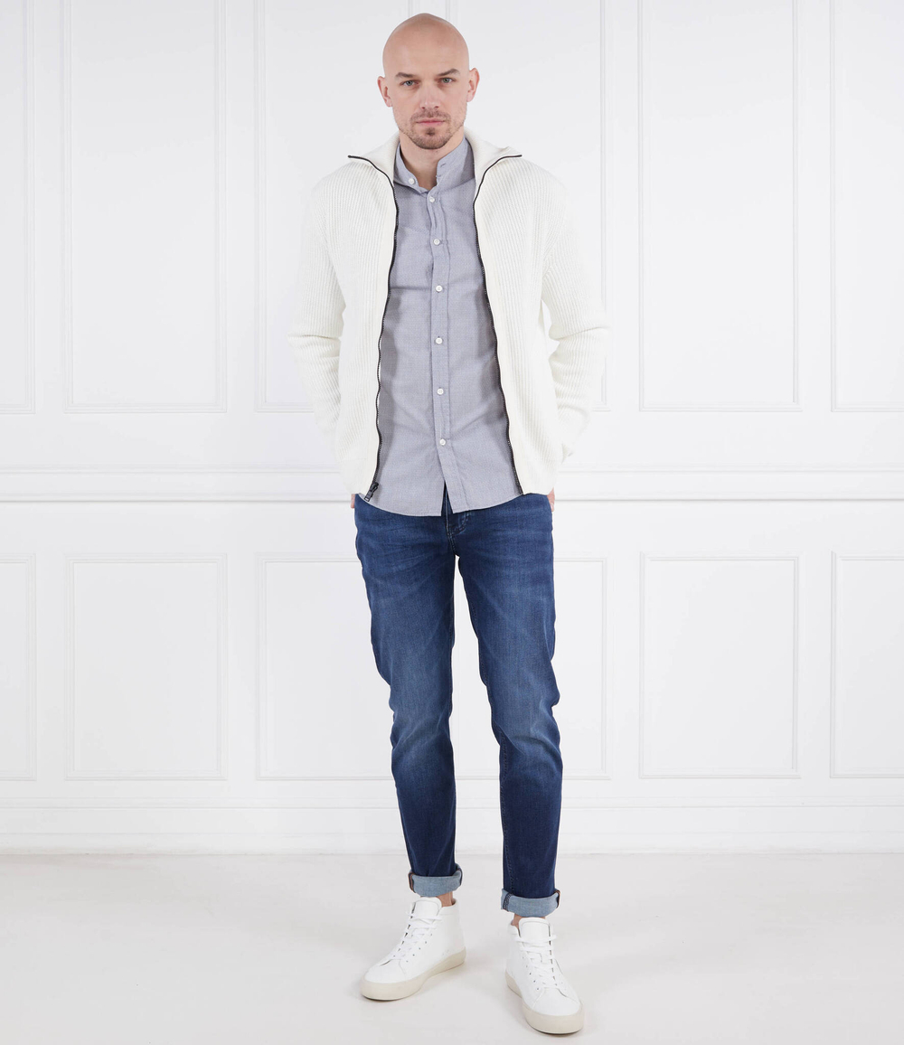 Рубашка Race_1 BOSS ORANGE - серый(50488032)