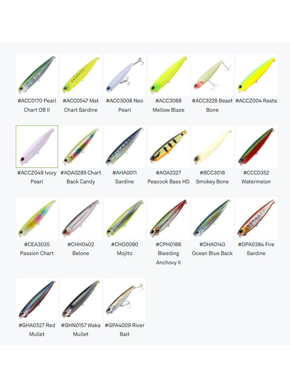 Воблер для рыбалки DUO Realis Pencil 110F WT, AHA0011 Sardine, 110 мм, 20,5 г, плавающий, топвотер