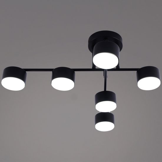 03725-0.3-06 BK GX53 светильник потолочный