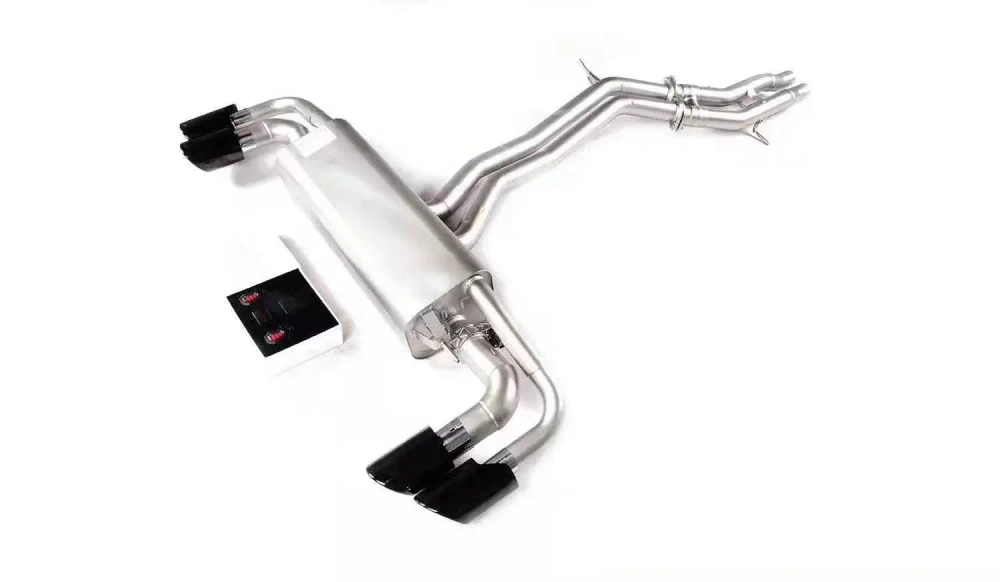 Спортивная выхлопная система с заслонками для Porsche Cayenne 9Y0 2017+ 3.0T Порше Каен